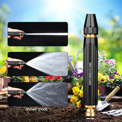 High-Pressure Water Gun Nozzle – Adjustable Jet Spray for Car & Outdoor Cleaning