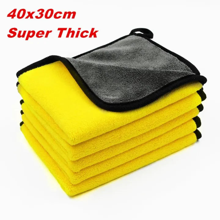 Super Thick Microfiber Cleaning Towels – 40 x 30 cm Car Detailing Cloths