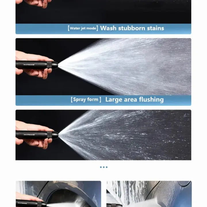 High-Pressure Water Gun Nozzle – Adjustable Jet Spray for Car & Outdoor Cleaning