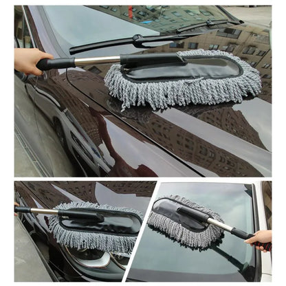 Microfiber Car Duster – Extendable Dust Cleaning Brush for Car Interior & Exterior